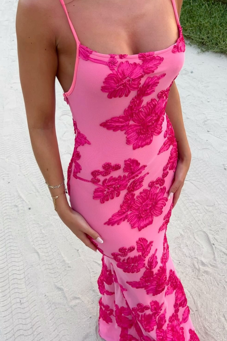 Thea | Robe Longue Fleurie