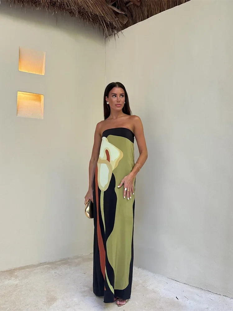 Chloé | Robe Longue Bustier
