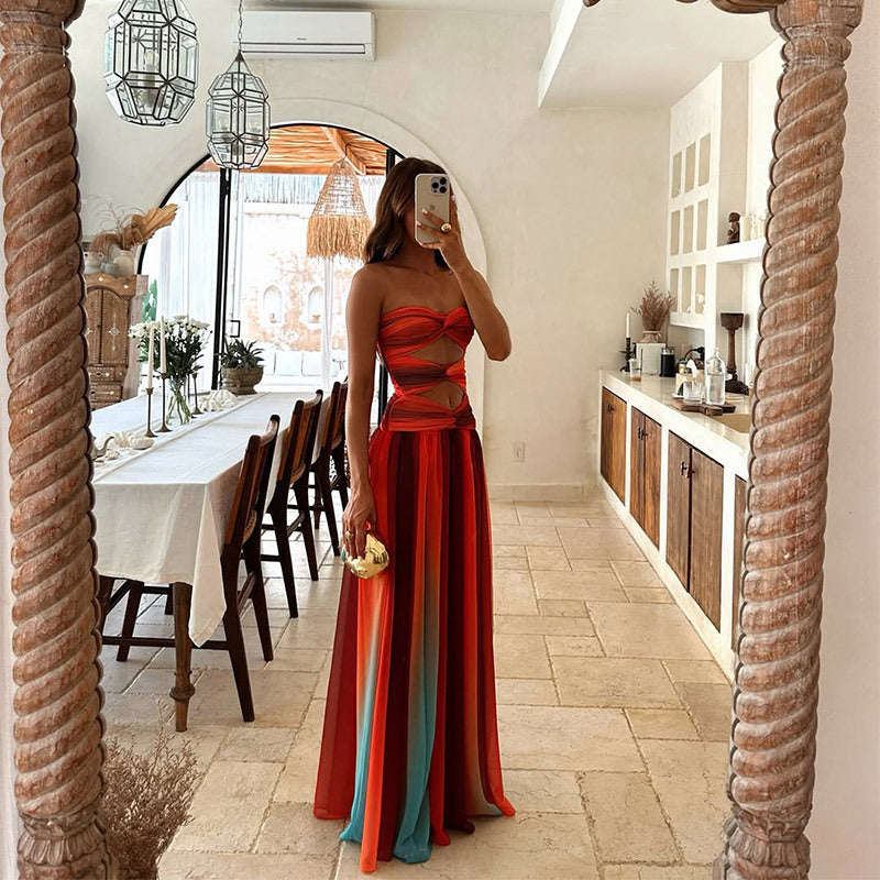 Léa | Robe Longue Bustier