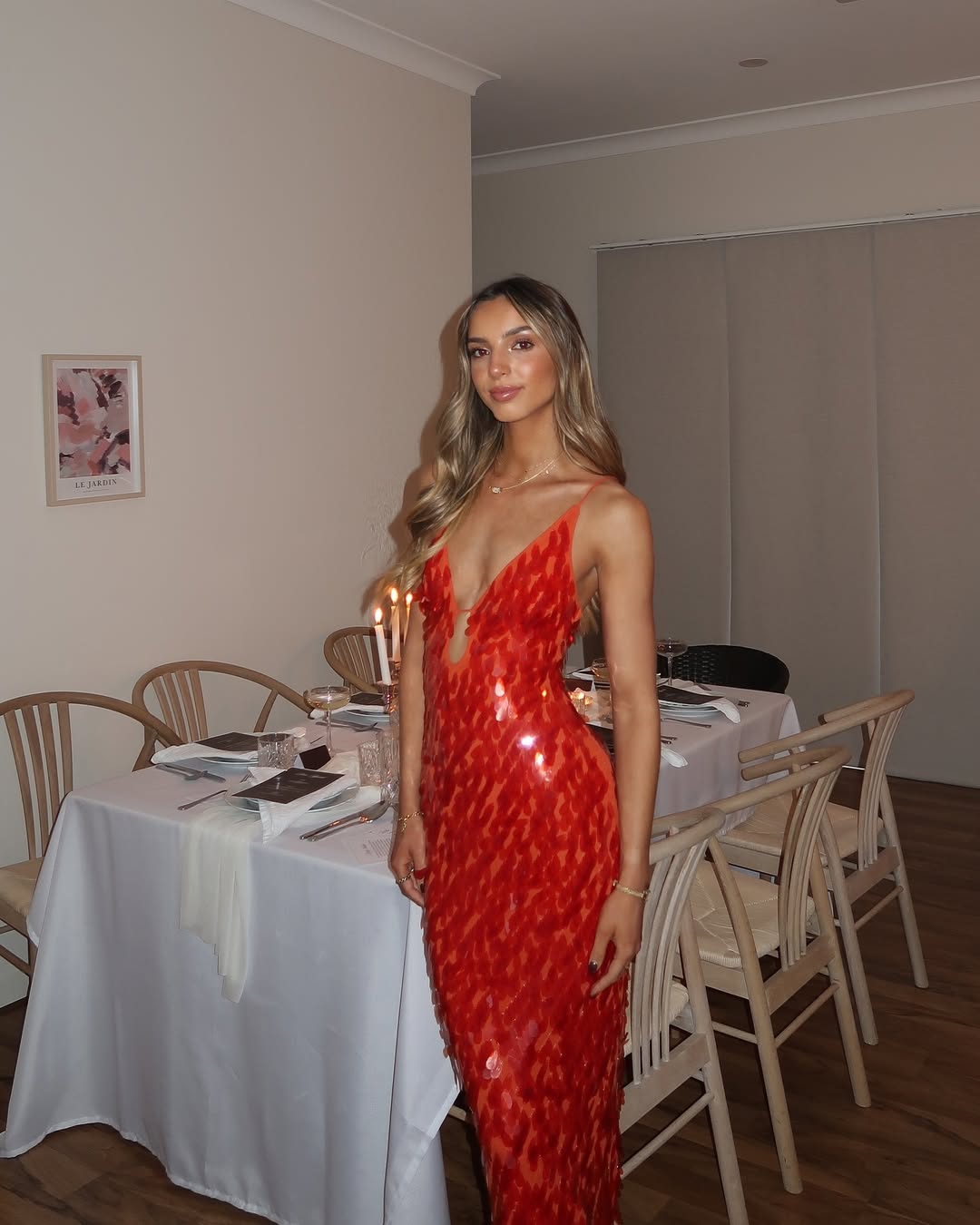 Kailani | Robe Longue Maxi à Paillettes