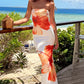 Kaliyah | Robe Longue à Imprimé Floral