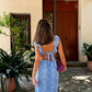 Louise | Vestido Longo com Babados