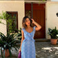 Louise | Vestido Longo com Babados