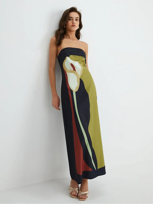 Chloé | Robe Longue Bustier