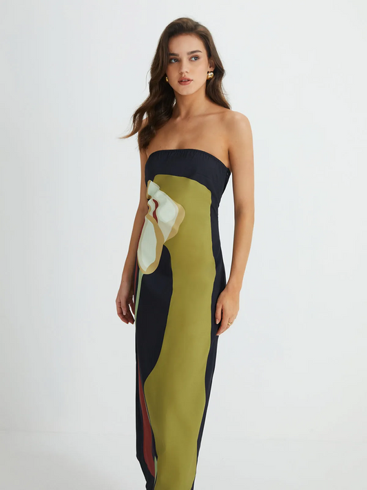Chloé | Robe Longue Bustier