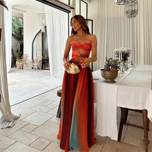 Léa | Robe Longue Bustier